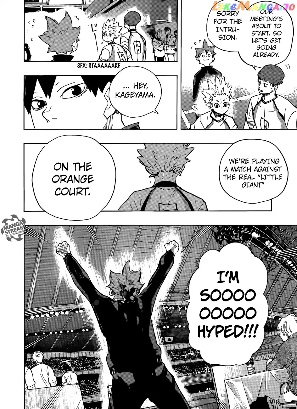 Haikyuu!!, Chapter 327 image 07